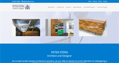 Desktop Screenshot of peterstern.co.uk